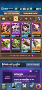 Conta Clash Royale
