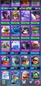 Conta Clash Royale