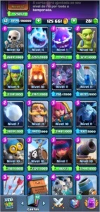 Conta Clash Royale