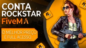 Conta Rockstar FiveM FullAcesso! (ENVIO AUTOMÁTICO!) - GTA