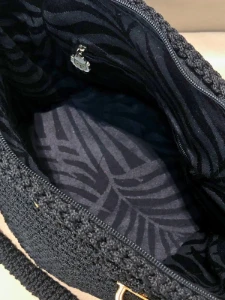 Bolsa Tote Bag em Crochê com Forro e Bolso - Artesanato e Personalizados