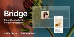 Tema Bridge WordPress GPL + Atualizações - Softwares e Licenças