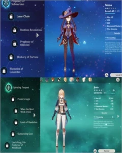 GENSHIM IMPACT AR 55 SERVER NA - Genshin Impact