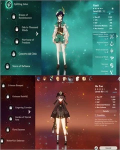 GENSHIM IMPACT AR 55 SERVER NA - Genshin Impact