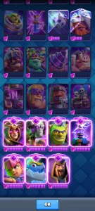 Conta Clash Royale 9500+ Troféus