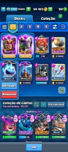 Conta Clash Royale 9500+ Troféus