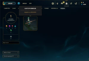 Conta Unranked com 27 Champs e 13 Skins - League of Legends LOL