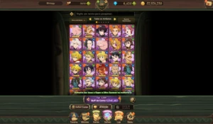 Conta Seven Deadly Sins: Grand Cross 7Ds - 6400 diamantes - Outros