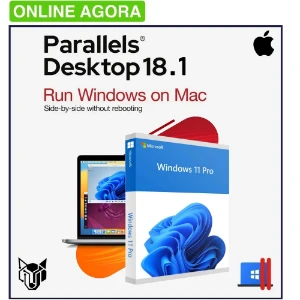 Parallels Desktop 18.1 +  Windows 11 para Mac M1 M2 e intel - Softwares e Licenças