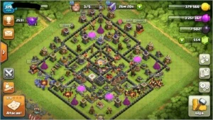 CONTA CLASH OF CLANS CV 11 BARATO