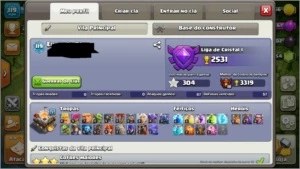 CONTA CLASH OF CLANS CV 11 BARATO