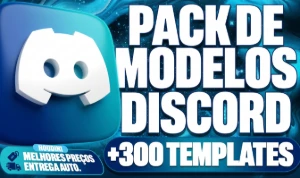 Pack Com +300 Modelos Para Servers De Discord