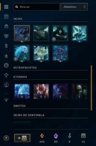 Conta League of Legends Full Acesso - 122 Champs e 72 Skins LOL