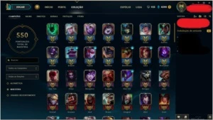 Conta de Leagues Of Legends  Mestre - League of Legends LOL