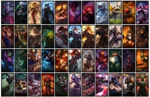 Conta bronze 4 com 155 Champs e 144 Skins + 6 Vitoriosas - League of Legends LOL