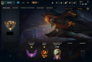 Conta Antiga Handlevel Atual Mestre+ (Decay Gm) - League of Legends LOL