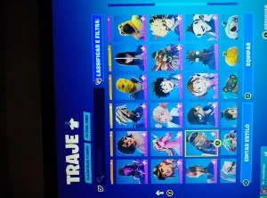 Conta de Fortnite