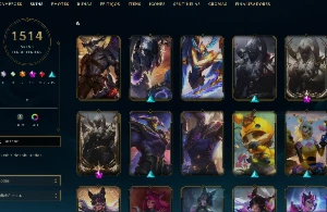 Conta League of Legends +1500 skins+cromas+skins wards etc LOL