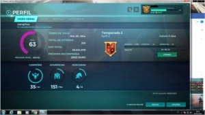 conta paladins - Outros