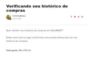 Conta Valorant CHEIA de skins Platina 2 ato passado com vp