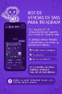 Bot Telegram Revenda De Sms Codigo De Ativação