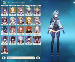 AR55: 9 personagens e 4 armas T5 - Genshin Impact