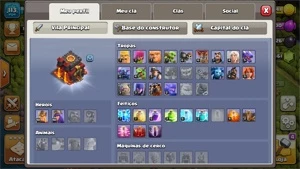 CONTA CV 10 FULL CLASH OF CLANS
