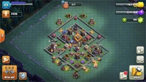 CONTA CV 10 FULL CLASH OF CLANS