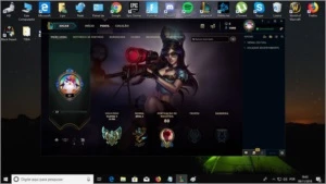 Conta lol platina V - League of Legends