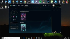 Conta lol platina V - League of Legends
