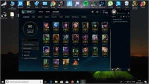 Conta lol platina V - League of Legends