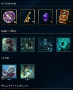 Conta League Of Legends GOLD IV, com 5 SKINS LOL
