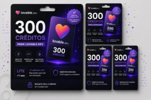 [Promoção] 300 Créditos Lovable + Plano Pro Lite Por Um Ano - Inteligência Artificial