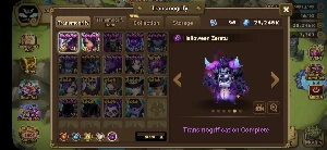Summoners War Global Triplo LD Zeratu Leona Groa Leo Rica