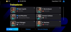 Conta eFootball Mobile Com Força Coletiva Absurdo Pra Compet - eFootball PES