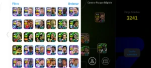 Conta eFootball Mobile Com Força Coletiva Absurdo Pra Compet - eFootball PES