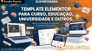 Templates Elementor para Curso,Universidade e Outros