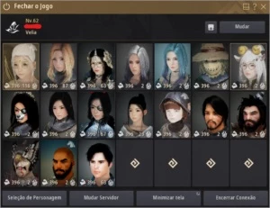 Conta Black Desert