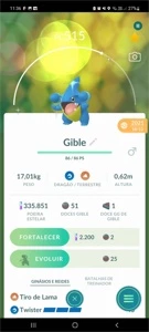 Gible Shiny Pokémon Go - (leia A Descrição)