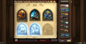 Conta Hearthstone 122 packs + 7k Gold + Algumas Skins - Blizzard