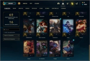 Conta Prata 2 - League of Legends LOL