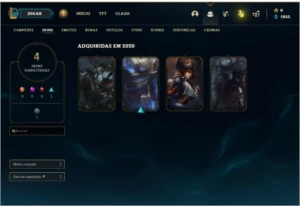 Conta Prata 2 - League of Legends LOL