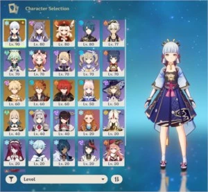 Genshi AR55 5Stars Ayaka/Tartaglia/Klee/Diluc/Kequing/Kokomi - Genshin Impact