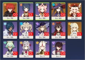ACC Genshin Impact (America) AR-36 Diluc,Klee and Mona.