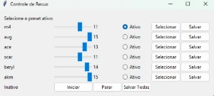 Controle automatico recoil Vertical Pubg