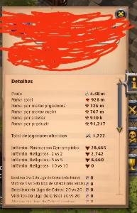 Conta Com 900M De Fama Total E 100M Pvp Fama