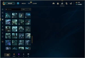 CONTA LOL D2 , LV 434, 154 SKINS, TODOS OS CHAMPS,320K DE EA - League of Legends