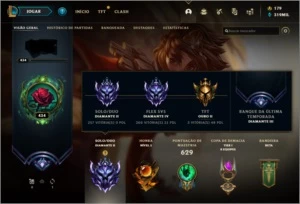 CONTA LOL D2 , LV 434, 154 SKINS, TODOS OS CHAMPS,320K DE EA - League of Legends