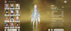 Zibai C2 + Linnea C2 + Mavuika C2 + 165 desejos+ - Genshin Impact