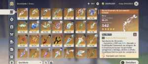 Zibai C2 + Linnea C2 + Mavuika C2 + 165 desejos+ - Genshin Impact